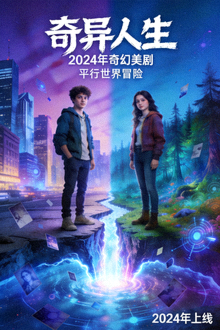 《奇异人生》海报 - 2024年奇幻美剧，讲述平行世界冒险