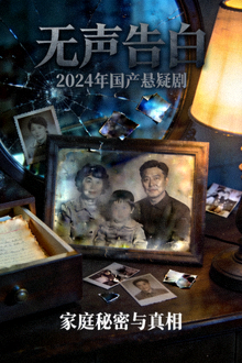 《无声告白》海报 - 2024年国产悬疑剧，家庭秘密与真相